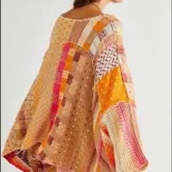 Free People Multicolor Patchwork Sweater - Picture 3 of 13